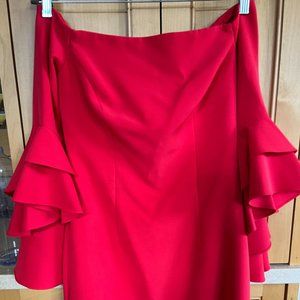 Milly  ruffle sleeves dress Size 8